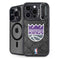 NBA Sacramento Kings Blast Rust iPhone 15 Pro Kickstand Case